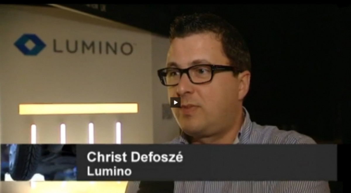 Lumino on Belgian TV